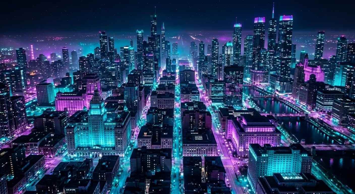Lucentra City Background